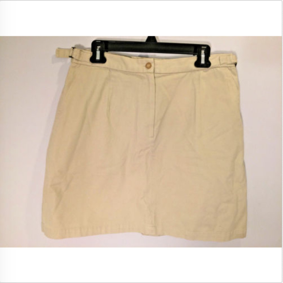 Nautica Dresses & Skirts - Nautica Womens Size 14 Khaki 100% Cotton Skirt